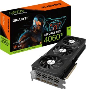 Gigabyte NVIDIA GeForce RTX 4060 Ti GAMING OC Scheda grafica - 16GB GDDR6
