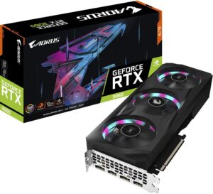 Gigabyte Tarjeta grafica GV-N3060AORUS E-12GD tarjeta gráfica NVIDIA GeForce RTX 3060 12 GB GDDR6