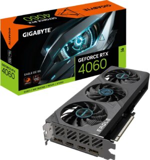 Gigabyte NVIDIA GeForce RTX 4060 EAGLE OC Scheda grafica - 8GB GDDR6