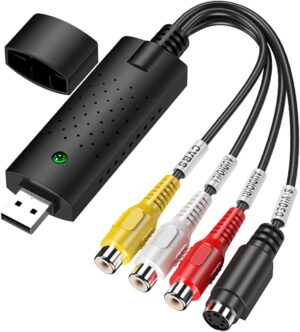 Jsdoin Convertitore da VHS a Digital